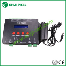 New coming 8000pxiels ws2812 led strip sd card controller SJ-K-8000C